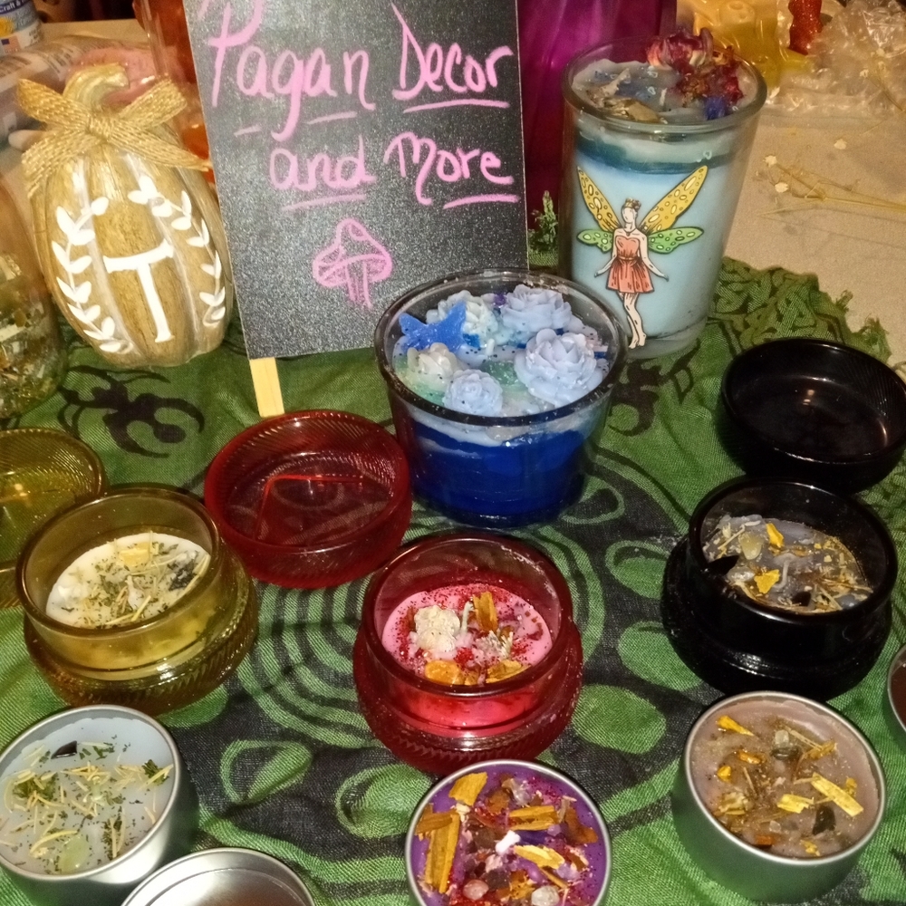 3 tin crystal candles! FIRM PRICE BUNDLE AND SAVE!